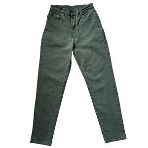 Vintage Levi’s 00s 550 Relaxed Fit Tapered Leg Jeans - Green | Fits like a 2/4